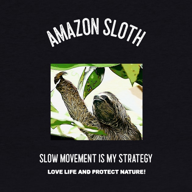 Amazon Sloth by SouthAmericaLive